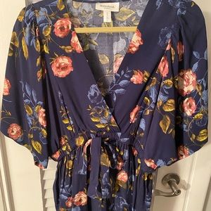 Maternity blouse in size medium.